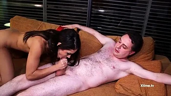 Carolina Abril Gives Amazing Blowjob to Andrea Diprè - Cute Italian Pornstar Sucking Dick