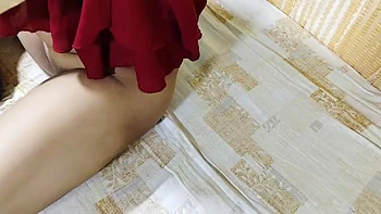 A Lonely 18-year-old Girl Fucks A Cucumber In Her Pussy In Memory Of Her Boyfriend