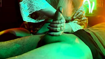 Step Mommy Secret Handjob Edging To Perfect Cumshot