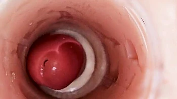 Ladytwitti Deep Pussy Creampie - Internal Camera Captures Huge Sperm Ejaculation