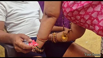 Stepmom Gives Blowjob to Stepson Who Needs Condom - Desi Indian MILF Dirty Talk