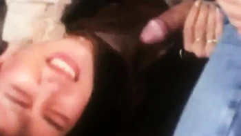 Rocco Siffredi's huge cock fucks Cicciolina's big tits and hairy pussy in hot Italian hardcore