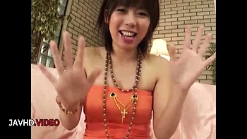 Maho Sawai Wild Japanese MILF Takes Two Dildos Hardcore