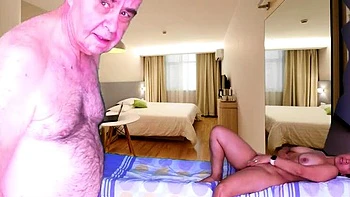 My House Maid Garabas and Olpr Amateur Blowjob Big Ass Riding Pussy Eating HD