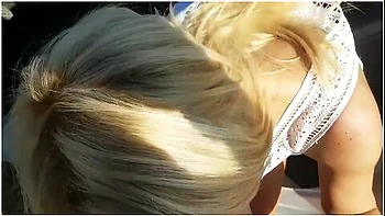 Gorgeous Blonde Sex Car- Public Sex With A Stranger