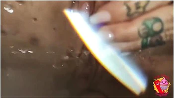 Lady Muffin In Lick Her Feet And Cum In My Pussy