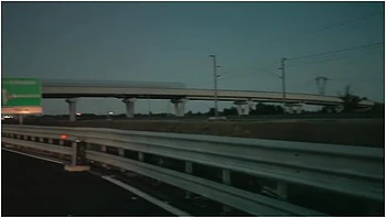 Road Movie - Rosario Gallardo Masturbating On The Highway