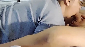 BBW MILF Ramblin Rows Gives Funny Blowjob in Homemade 4K