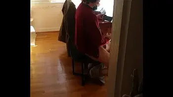 caught him jerking off, I spied on him watching porn till he came