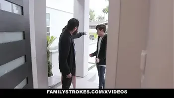 FamilyStrokes - Stepdad Spanks And Fucks His Pig Tailed Stepdaughter (Lily Glee)