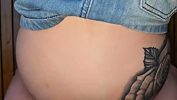 Amateur Homemade Cuckold: Jenni Faria Cheats with Oabate on Porch - Hot Brazilian MILF Pussy Eating