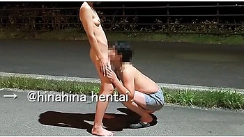 [outdoor Exposure] Both Naked And Open! I Feel Bolder And Happier At Night