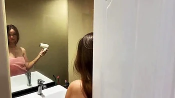 Stepbrother Watches Stepsister Shower Then Fucks Her Hard - JuliaSayNo Homemade Teen Sex