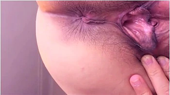 Look Inside My Pussy Asian Milf Spreads Wide From Behind