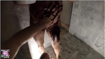 We Made A Mess - Hot Chocolate Sex In A Public Wellness Spa-magicmintcouple