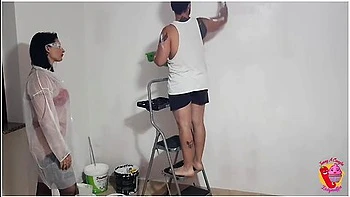 The Painter ... With Ladymuffin And Tommy A Canaglia