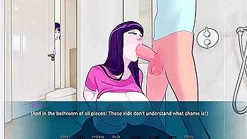 Dabby And Anon Make Hot Romantic Seen In Summertime Saga With Car Toon