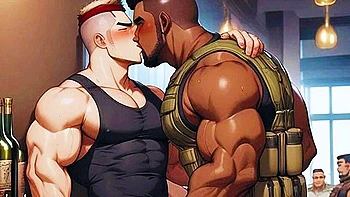 Gay Mercenaries Have Anal And Blowjob Sex Live In Their Hqs Secret Bar. Anime Hentai Pinoy With Hentai Anime And Car Toon