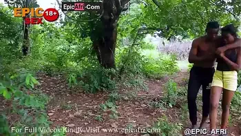 Ebony Outdoors - My First Sex Experience