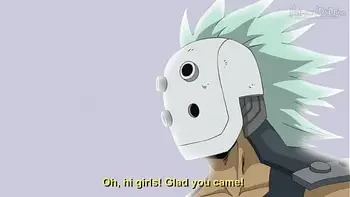 2 teens gaging on gang bang (my hero academia hentai)