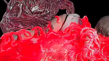 Horror Monster With Big Cock Fucks Cute Young Girl Hard