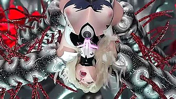 Tentacle Bound Girl Fucked In Two Holes By Two Monsters At Once