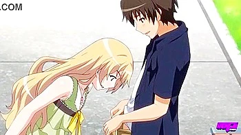 She wants to cure her constipation, so she sticks out her ass and inserts it into her anus and cums inside her