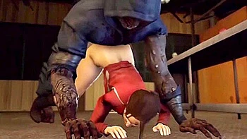 Zoey Gets Pinned By Hunter (sound Edit)