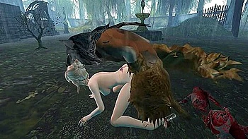 Human Female And Werewolf