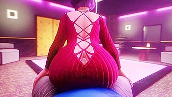 Nagisa Giving A Buttjob