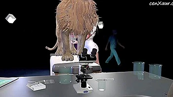 Vr Game - Lion Centaur Sperm Collection