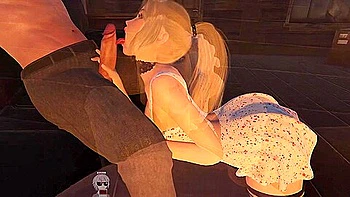 Too Much Light Game) Blowjob