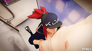 K/da Akali Blowjob