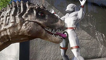 Dolphin Dino Oral Sex