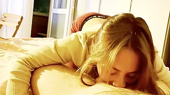 My Gym Partner Loves Gives Sloppy Blowjob Instead Of Going To The Gym