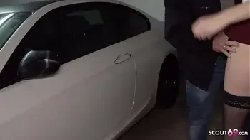 18 Jahre junge deutsche Teen Hure von alten Sack in Tiefgarage AO gefickt - German Teen