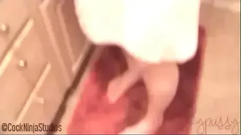 Destitute Little Step Sister Fucked By Step Brother IN the Bathroom - Winky Pussy Cock Ninja