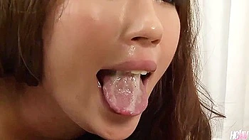 Asian Keeps Sucking Dick Until Cum Erupts In Her Mouth