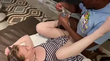 Surprise Anal Creampie with Scarlette Panda