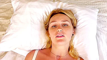 Tied Up Legs Wide Open Sport Leggins, Masturbation