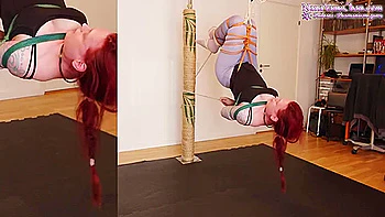 Semenawa Suspension Practice Ending With Vibrator Orgasms, Fun Times