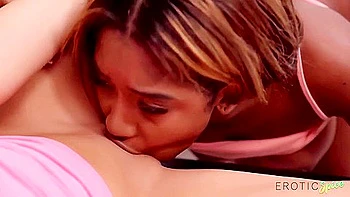 Horny College Students 18+ Have Lesbian Sex In The Library