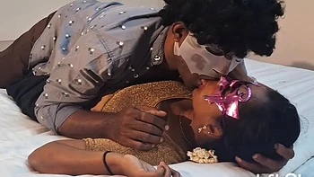 Black Saree Romantic Fuck