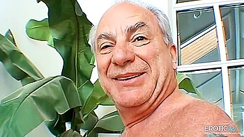 Old Man Claws The Cock Sucked By A Young Pretty Lady