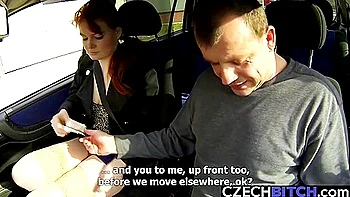 Hairy Ginger Doing Painful Anal Sex For Cash