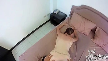 Amateur Belgian Couple On Vacation