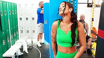 Ryan Reid In Creeping In Locker Room Anal