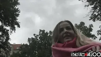 ScrewMeToo Big Tits Flop Around During Intense Hotel Fuck