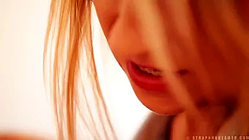 Naughty Blonde Femdom Fetish Hottie Rams Ass With Strapon