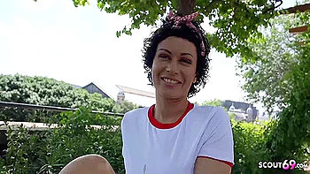 Rough Anal For Bitch Stacy At Street Casting